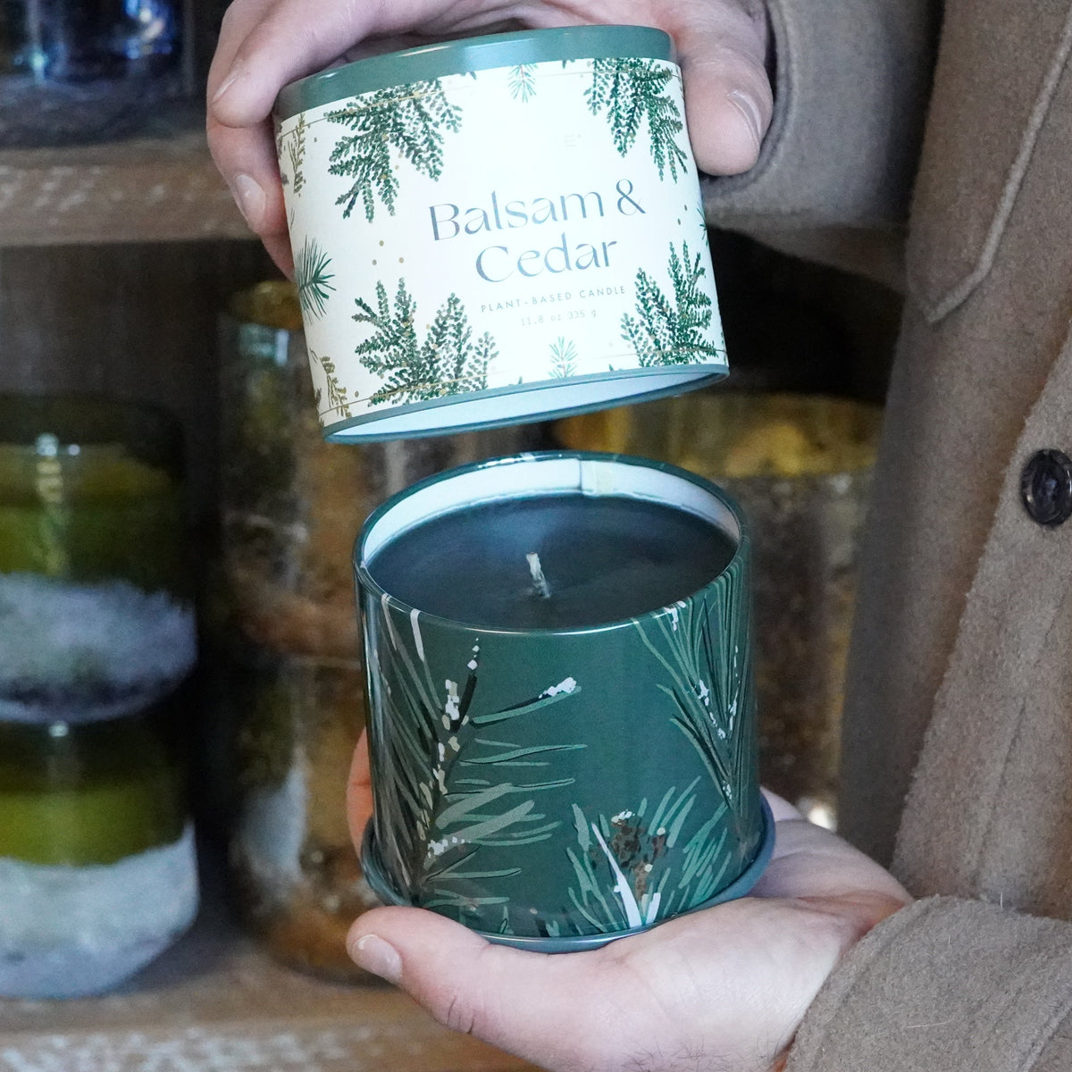 Balsam and Cedar- Vanity Tin