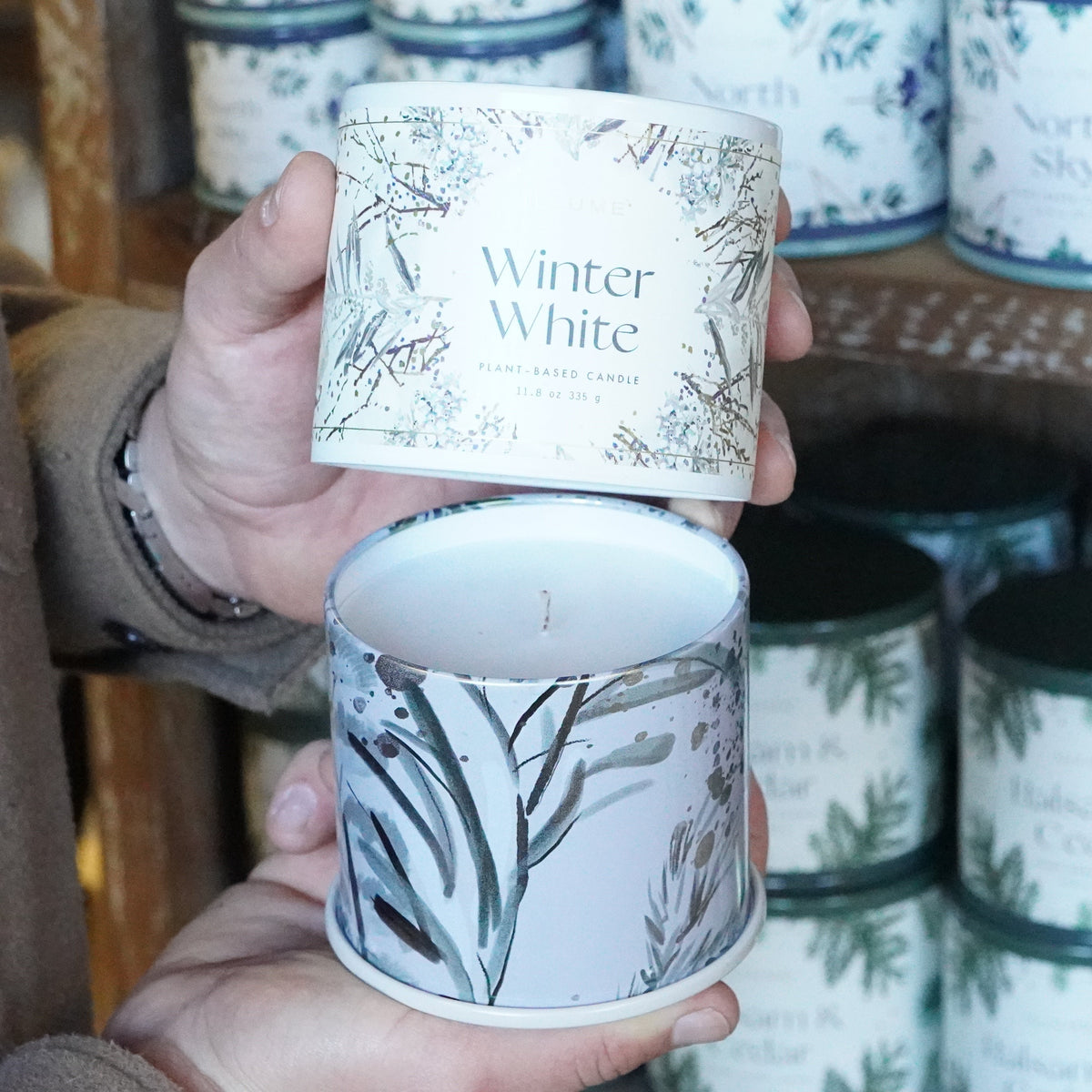 Winter White- Vanity Tin