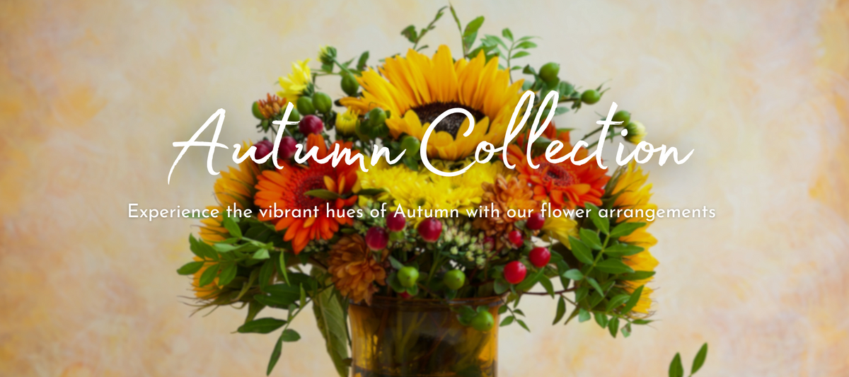 Autumn Flowers in a Vase