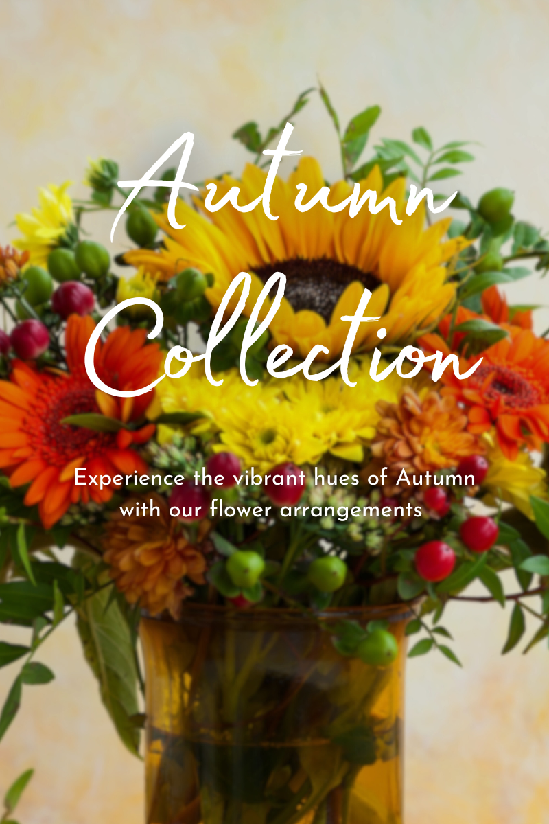Autumn Flowers in a Vase