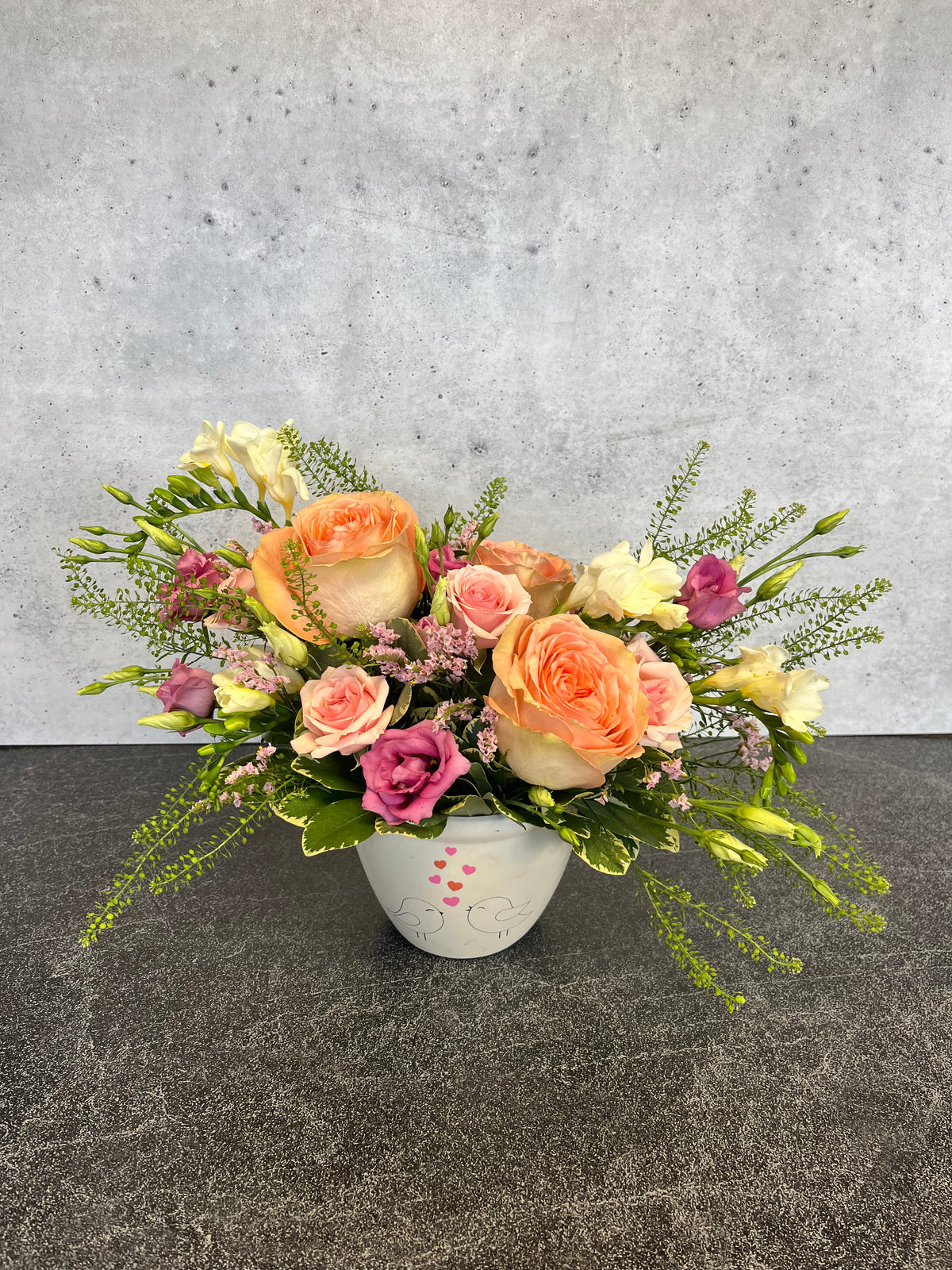 spring floral arrangement