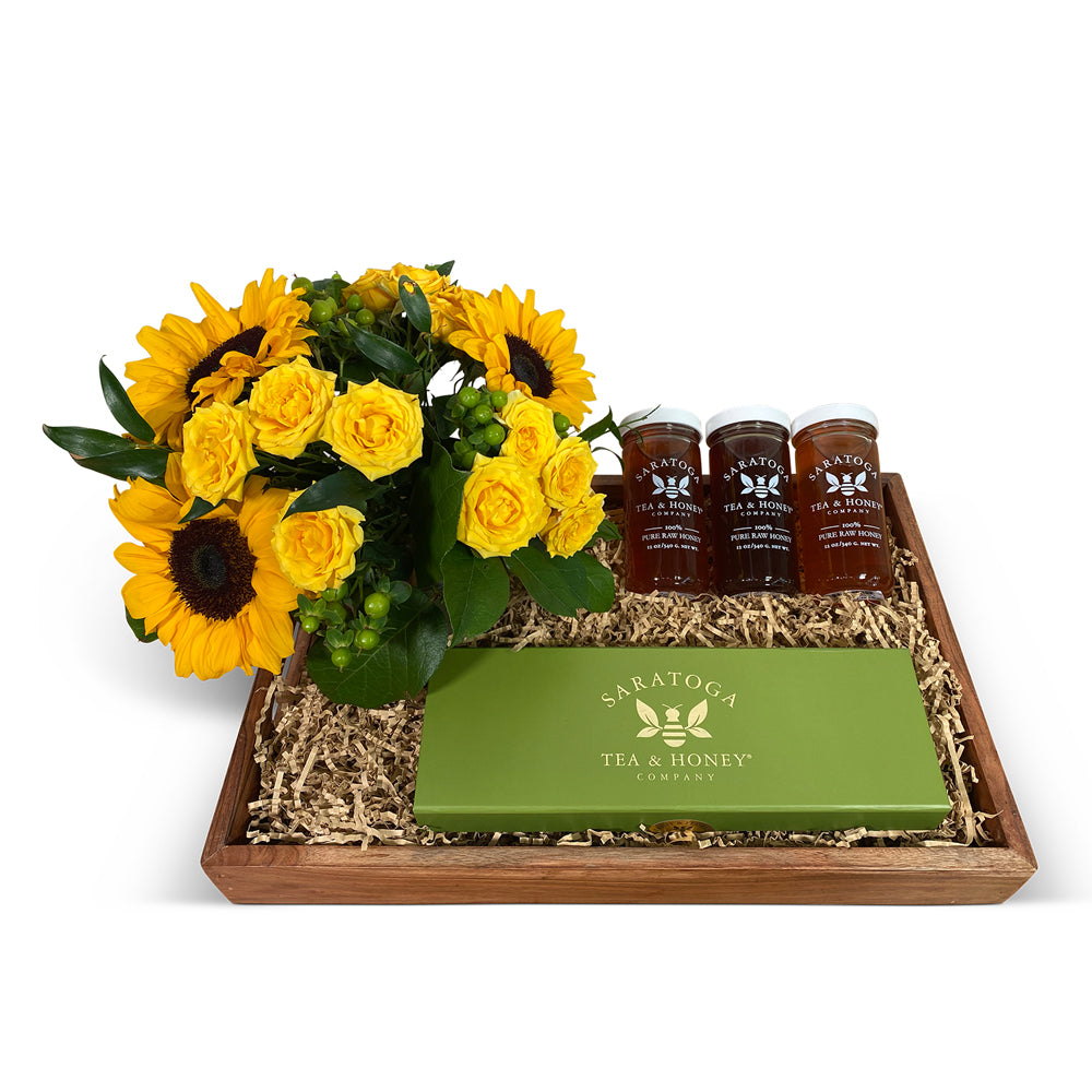 Saratoga Tea & Honey Gift Set